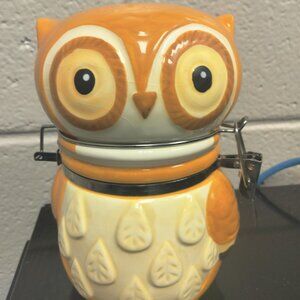 Boston Warehouse Woodland Friends Owl Hinged Jar